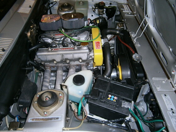 Fiat 131 Racing 2.0 Bj. 78 mit bearbeitetem Motor von Enzo