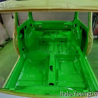 A112 Abarth 70HP Farbe Gelbgrün RAL 6018