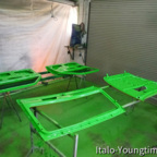 A112 Abarth 70HP Farbe Gelbgrün RAL 6018